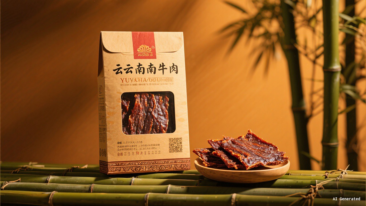 烘干干巴芝麻牛肉脆 3